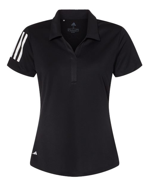 Adidas Women's Floating 3-Stripes Polo