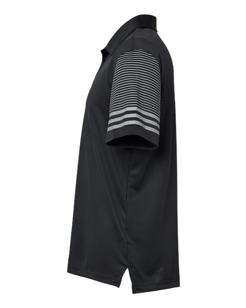 Men's Striped Sleeve Polo