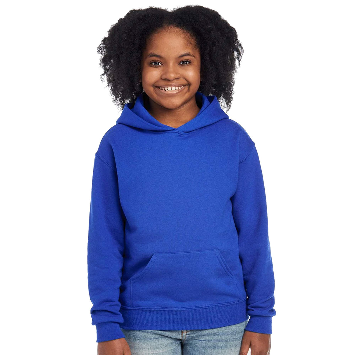 JERZEES® Hooded Turtle Neck Long Sleeve Sweatshirt For Youth