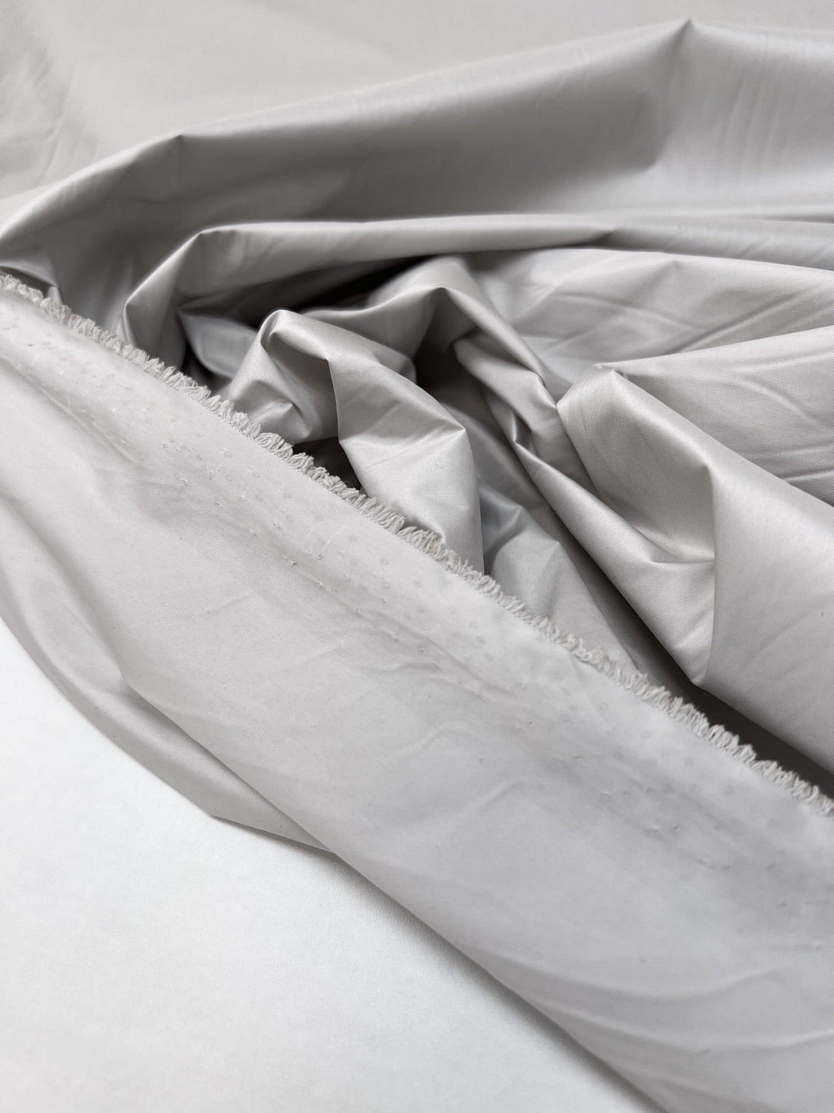Polyester Crepe Gray Lightweight Italian