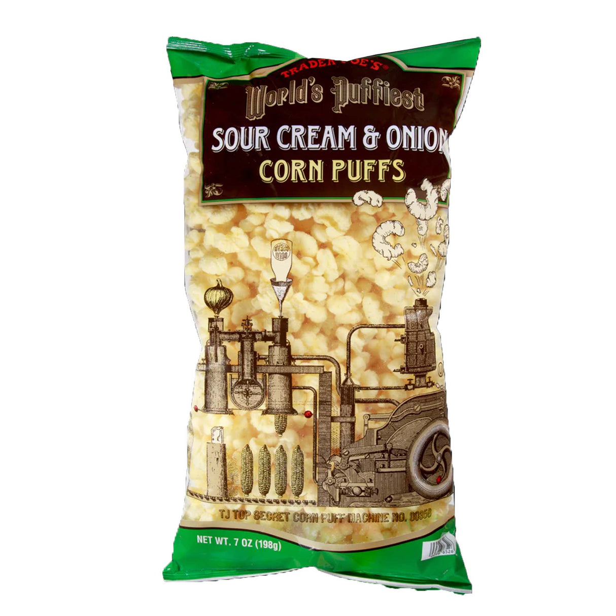 Trader Joe's World's Puffiest Sour Cream & Onion Corn Puffs | 7 oz