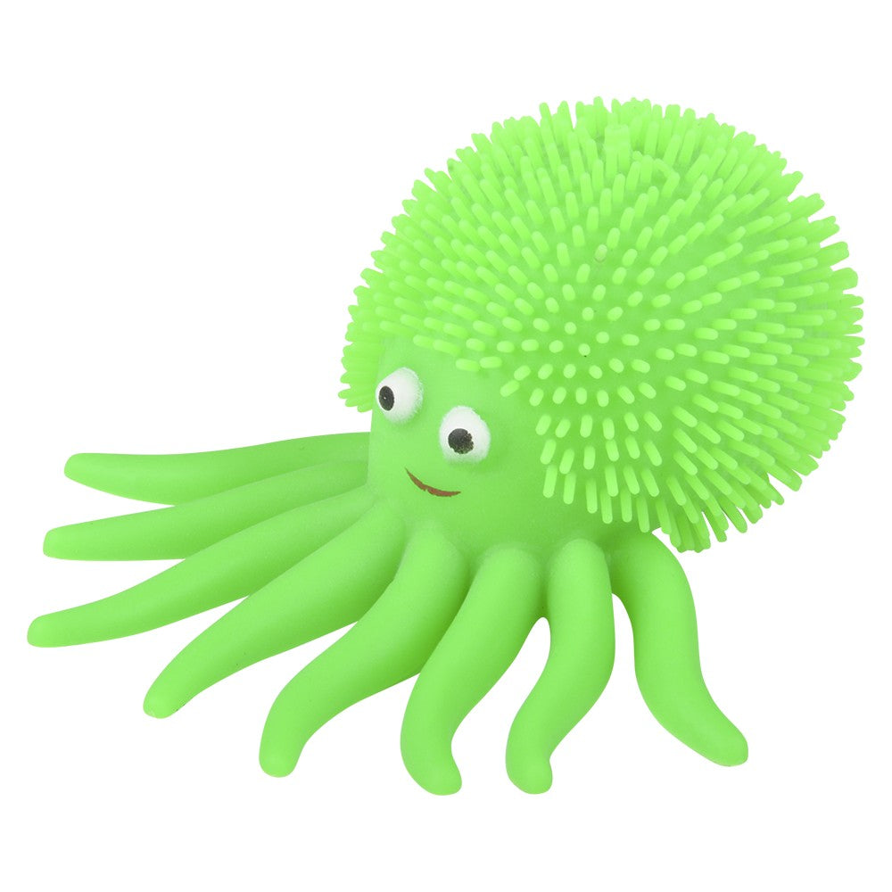 Puffer Octopus Squeeze Toy (1 DZ)