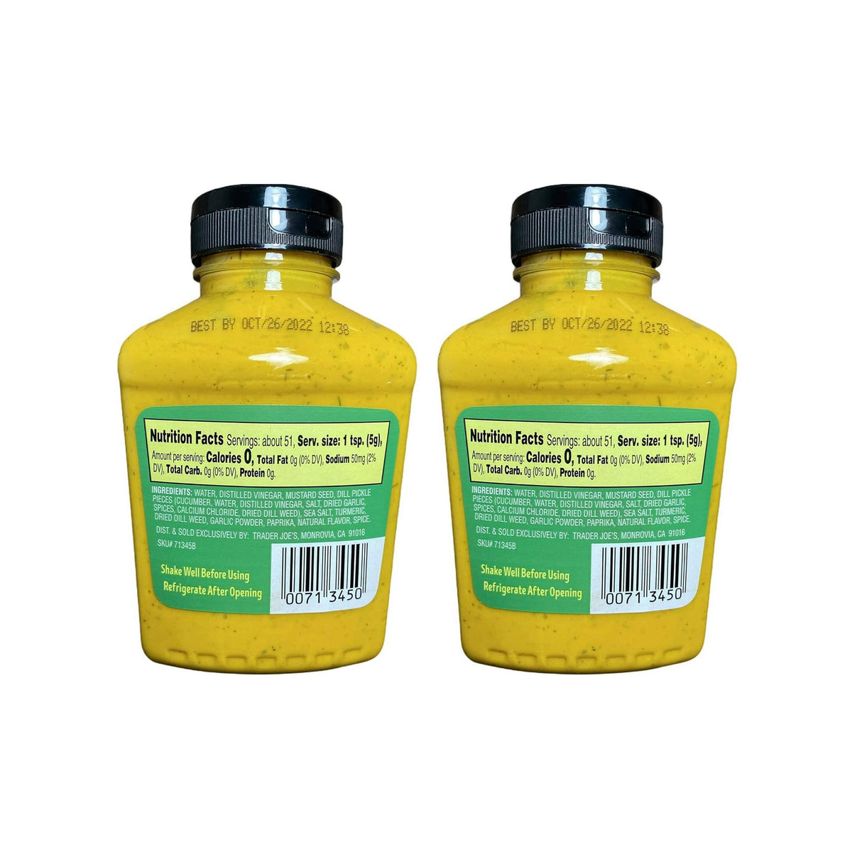 Dill Pickle Mustard 10 oz