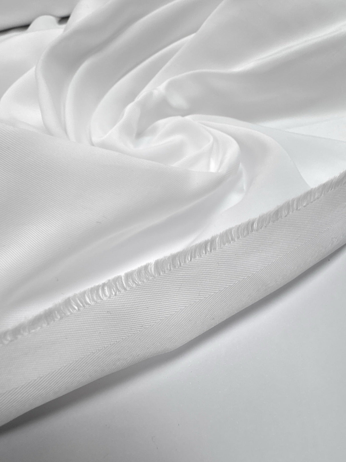White Polyamide Combined Woven Fabric