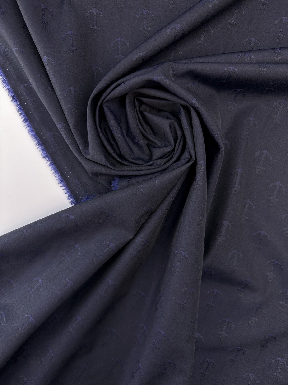 Cotton Fil Coupé Jacquard Purple Shades