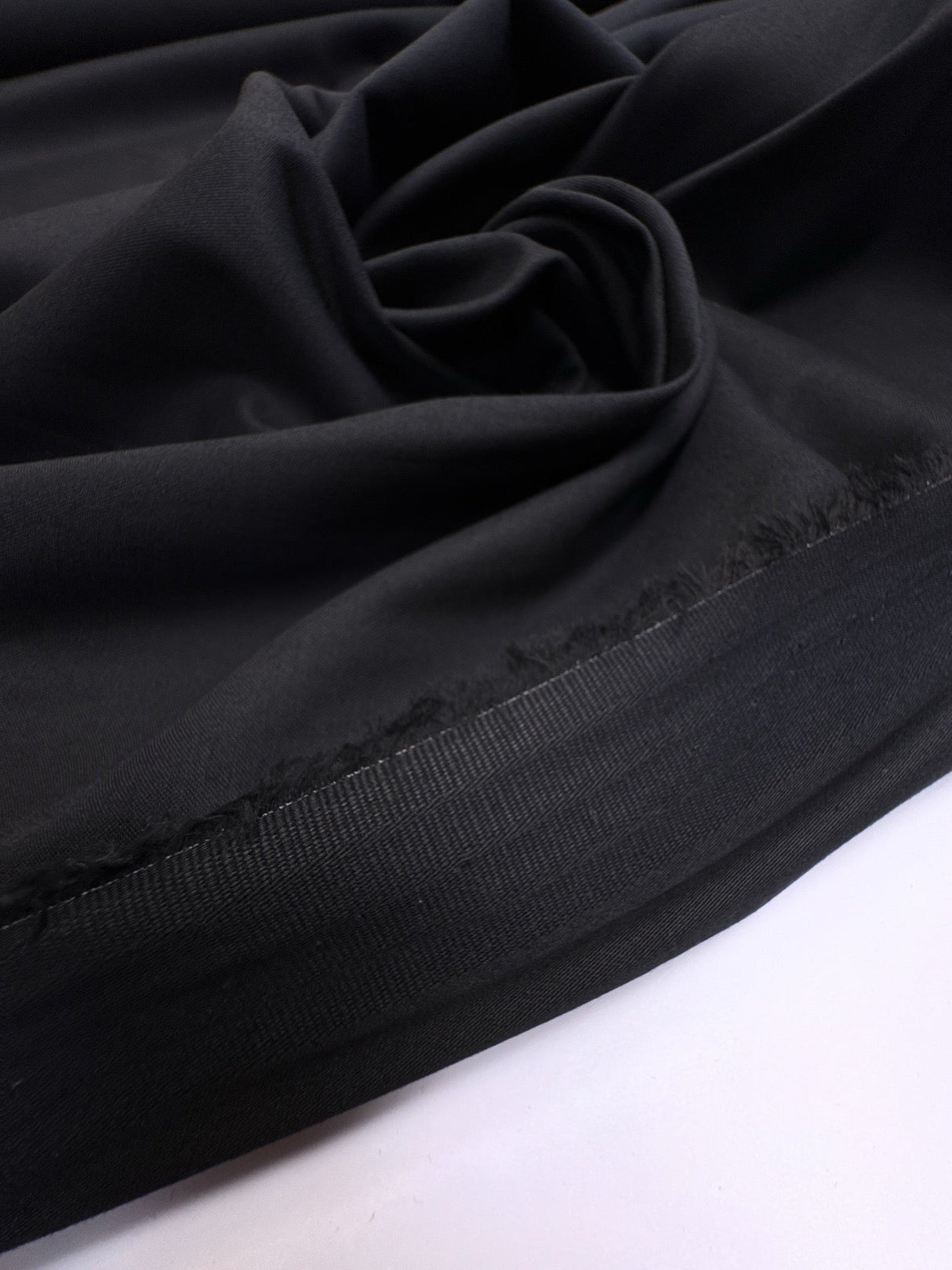 Cotton Viscose Elastane Woven Black