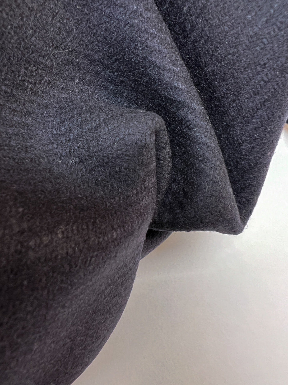 Blue Virgin Wool Polyester Bonded