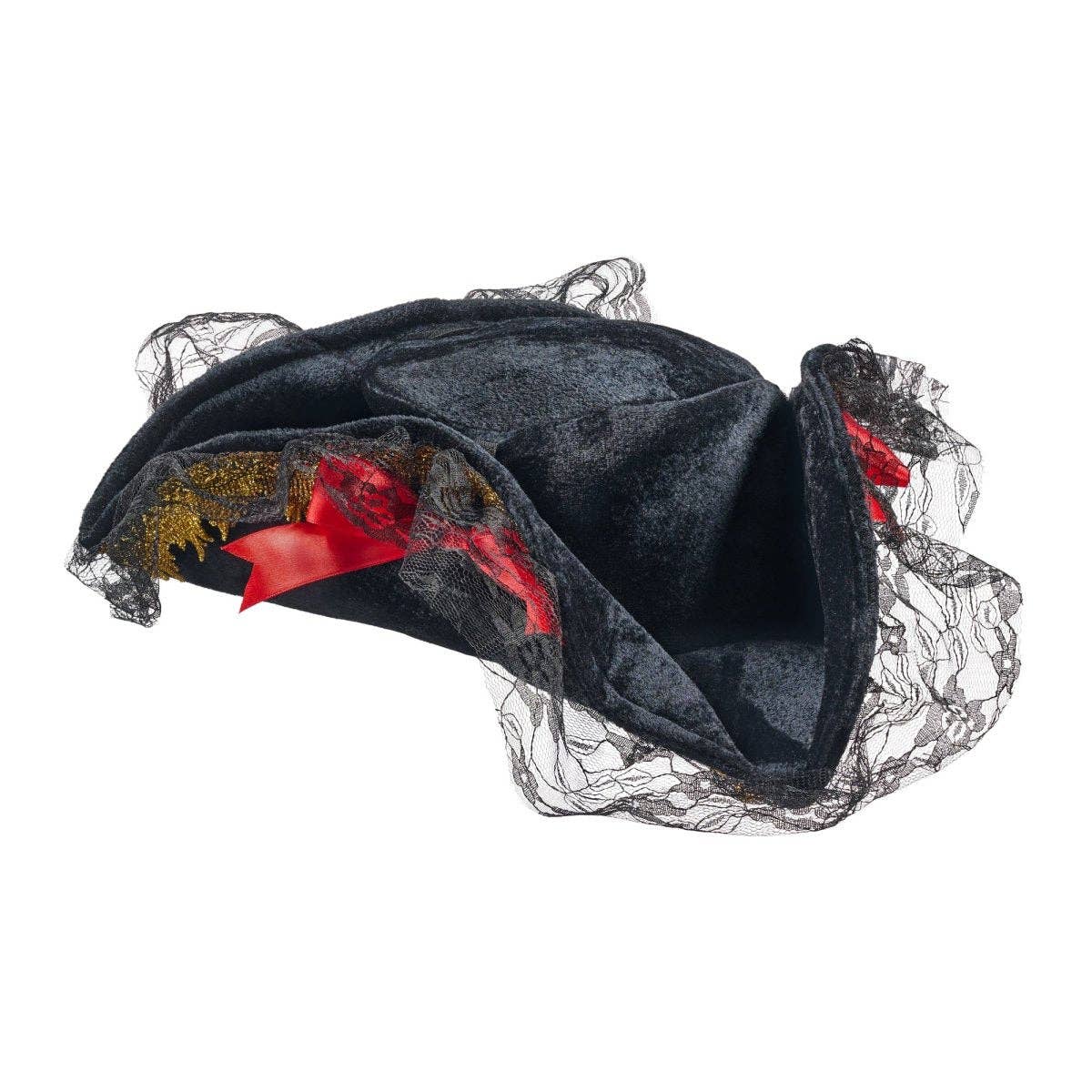 Lace Pirate Costume Hat