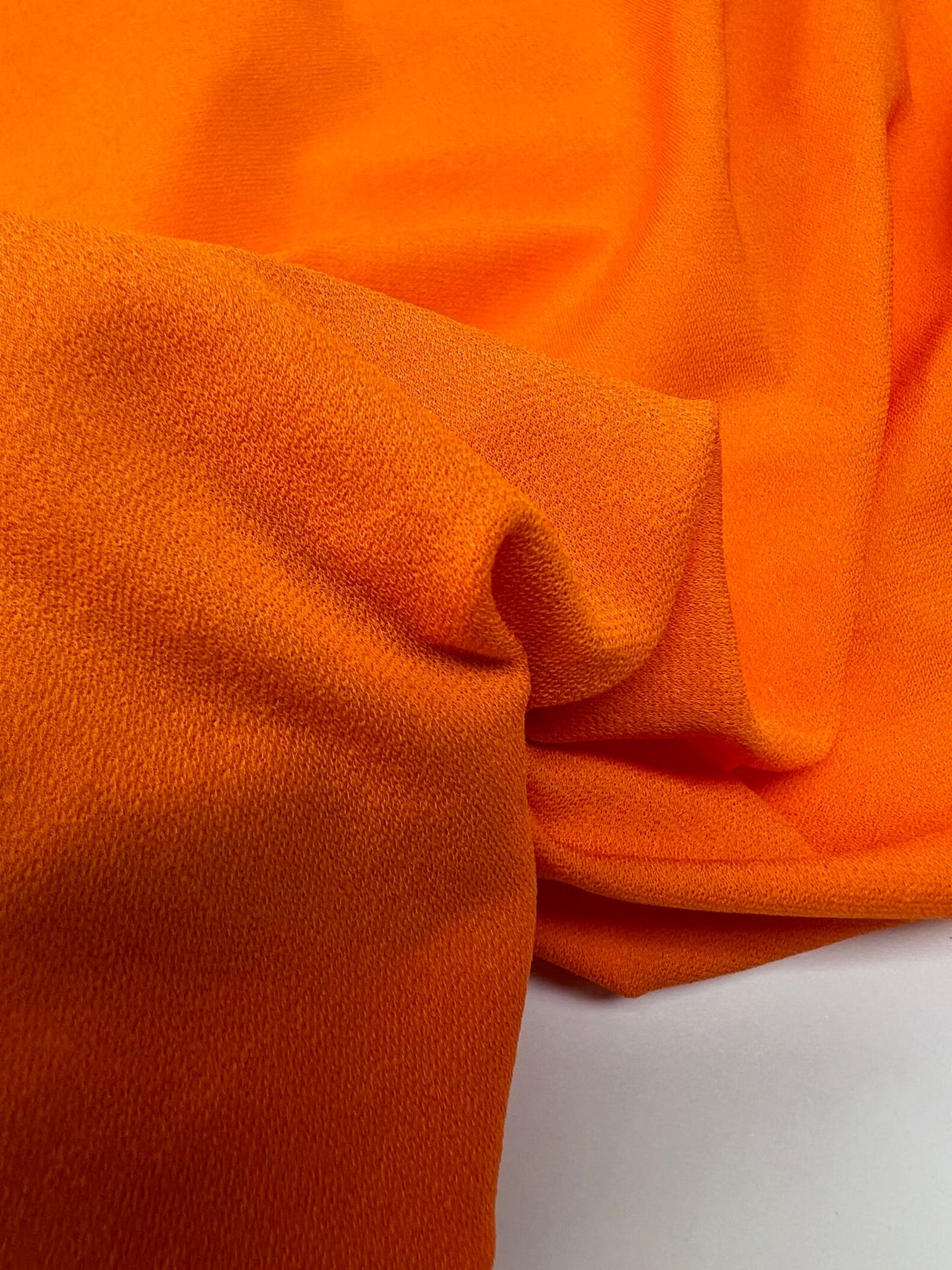 Orange Viscose Knit Fabric