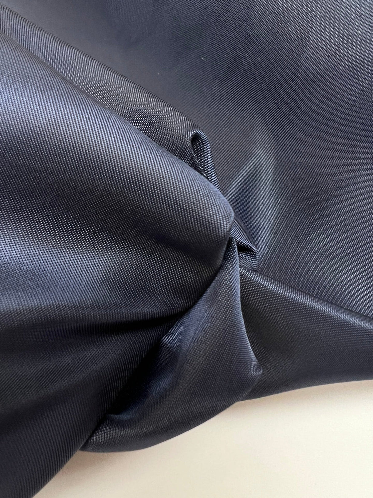 Blue Polyamide Satin