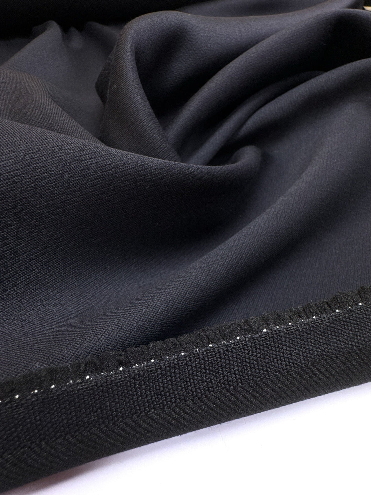 Wool Polyester Twill Suiting Blue