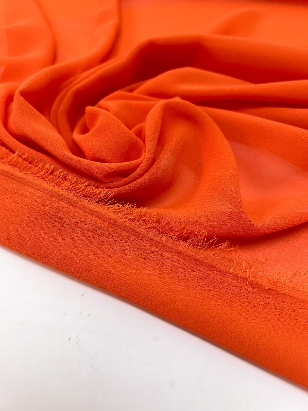Polyester Crepe Orange