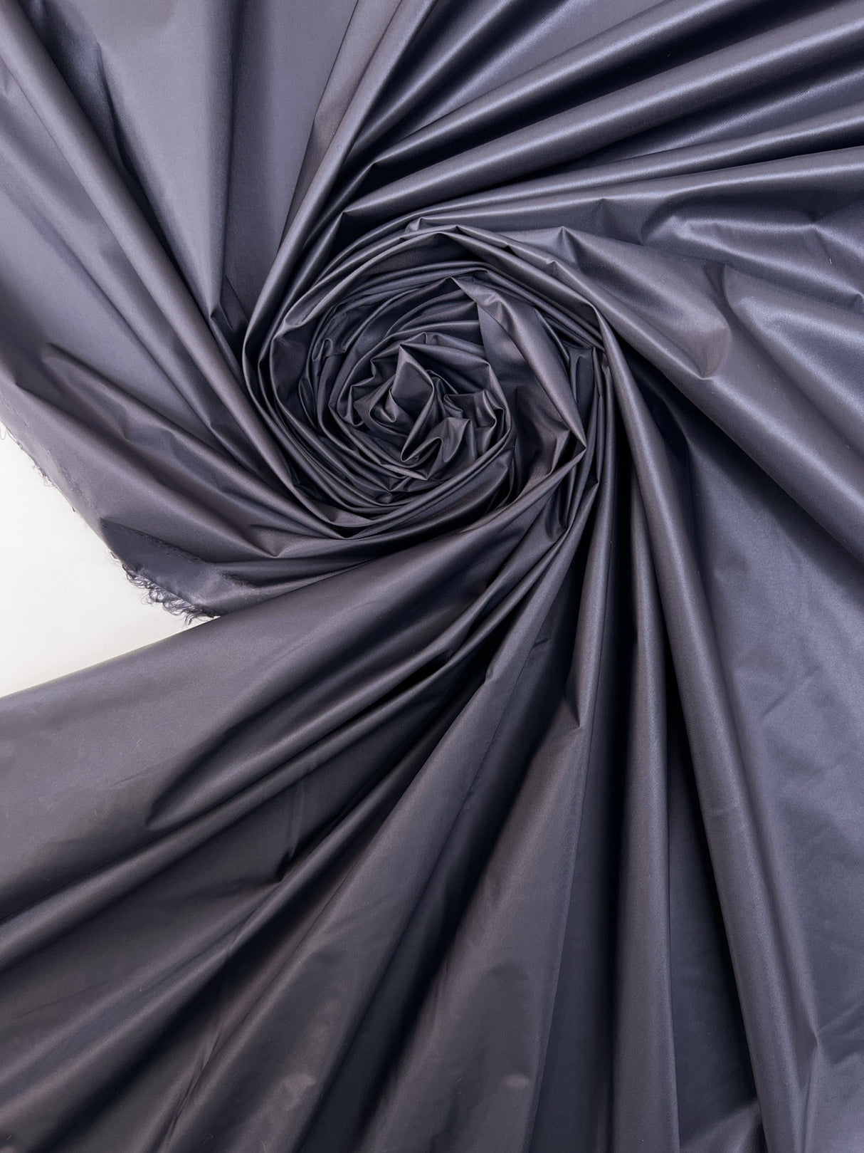 Blue Water-Repellent Polyamide Fabric
