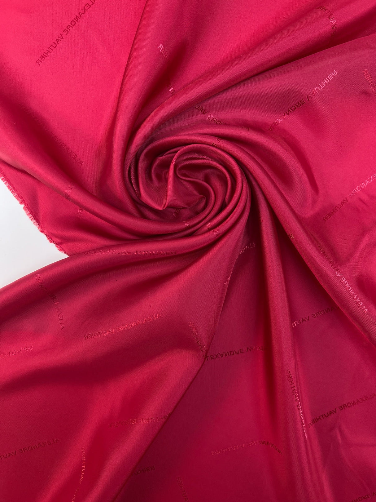 Viscose Lining Twill Red Shade