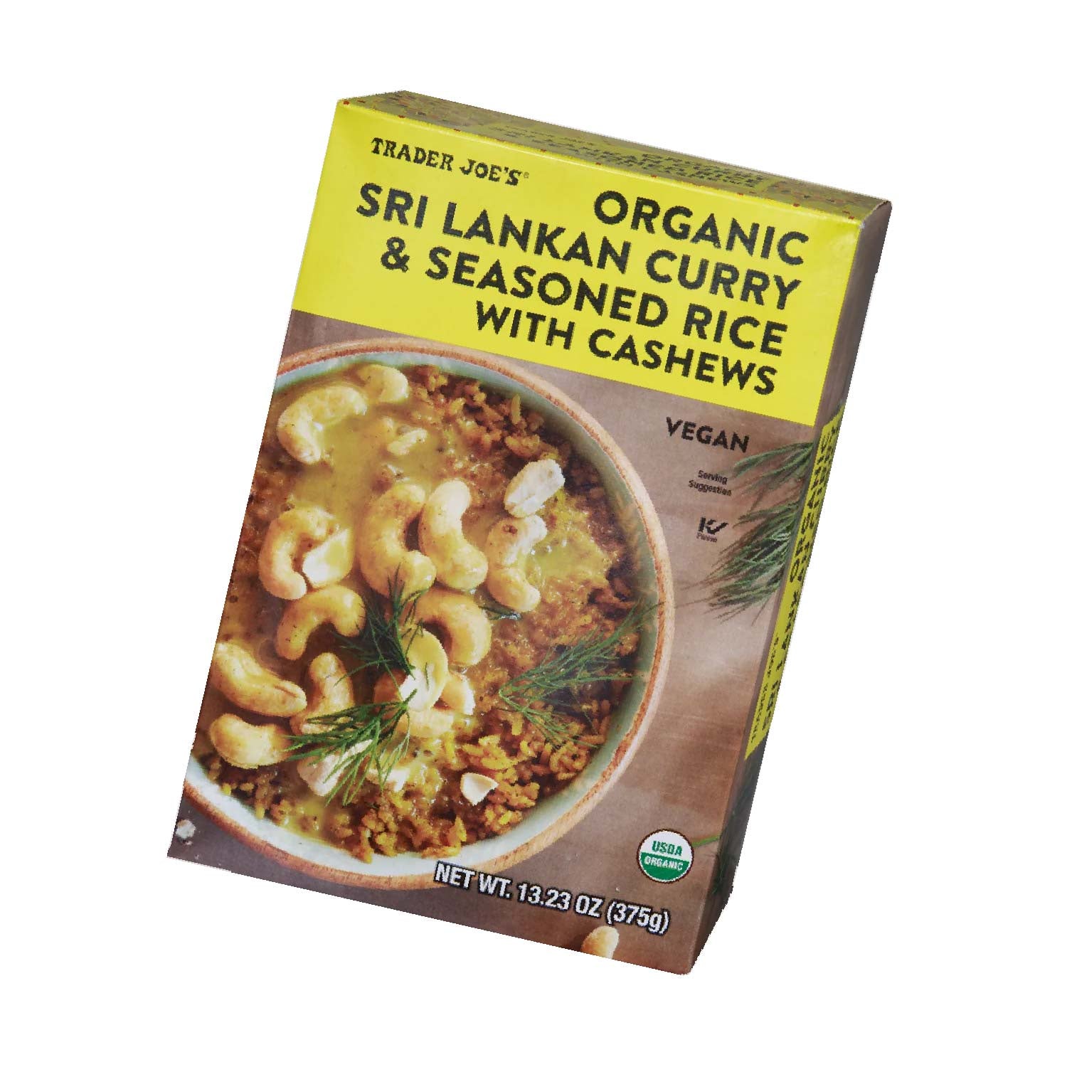 Organic Sri Lankan Curry & Rice 13.23 oz