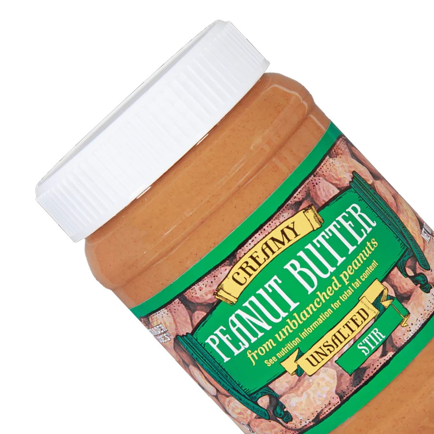 Creamy Peanut Butter Unsalted 16 Oz