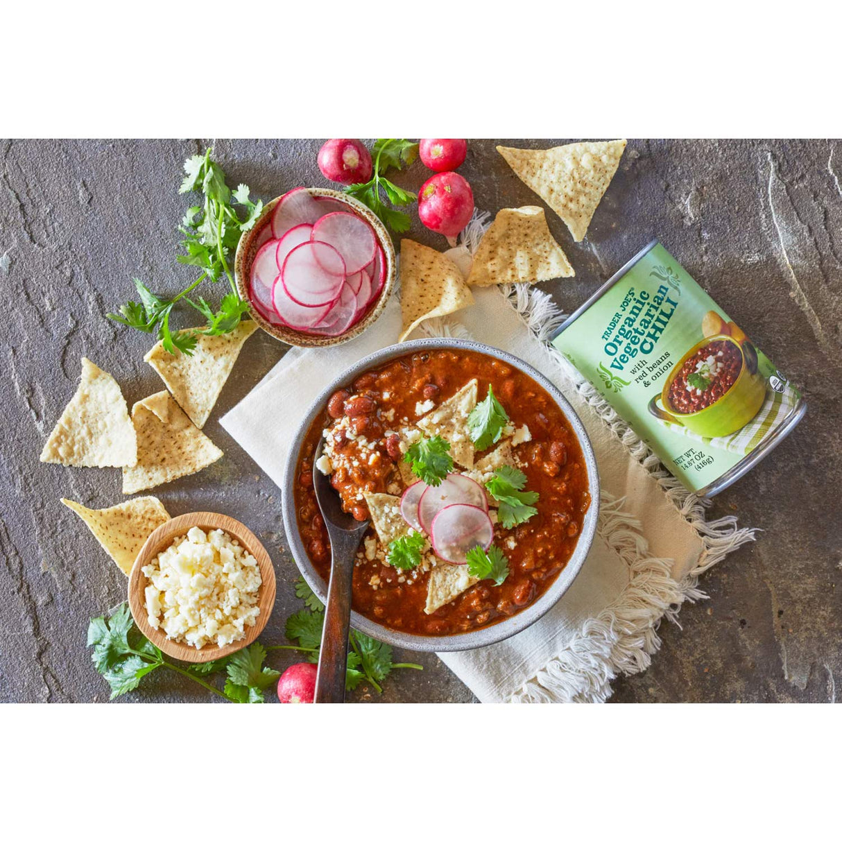 Trader Joe’s Organic Vegetarian Chili 14.67 Oz