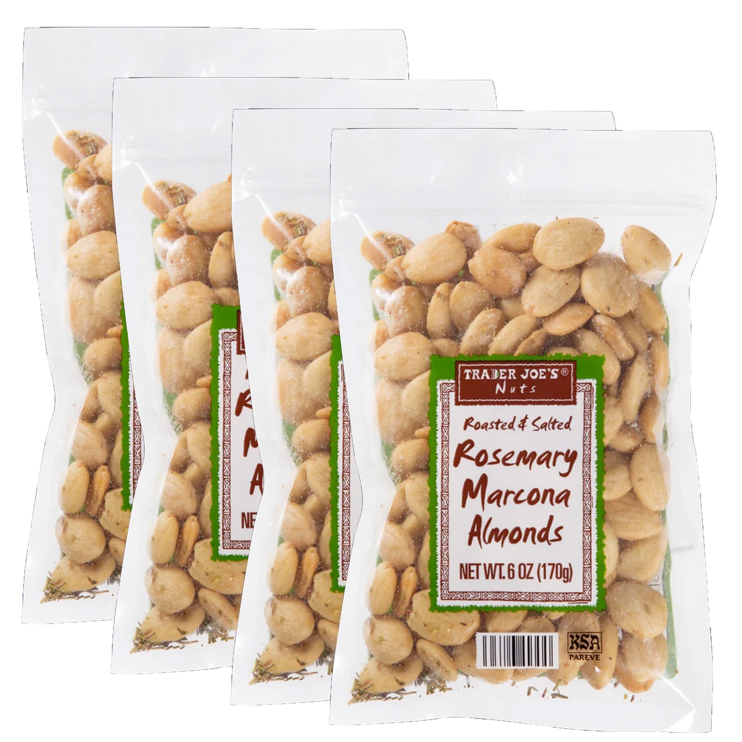 Trader Joe`s Roasted and Salted Marcona Almonds with Rosemary Net Wt | 6 oz