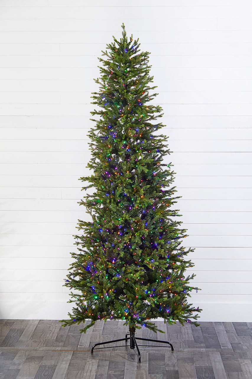 9' Slim Southern Fir with 1500 3mm Lights