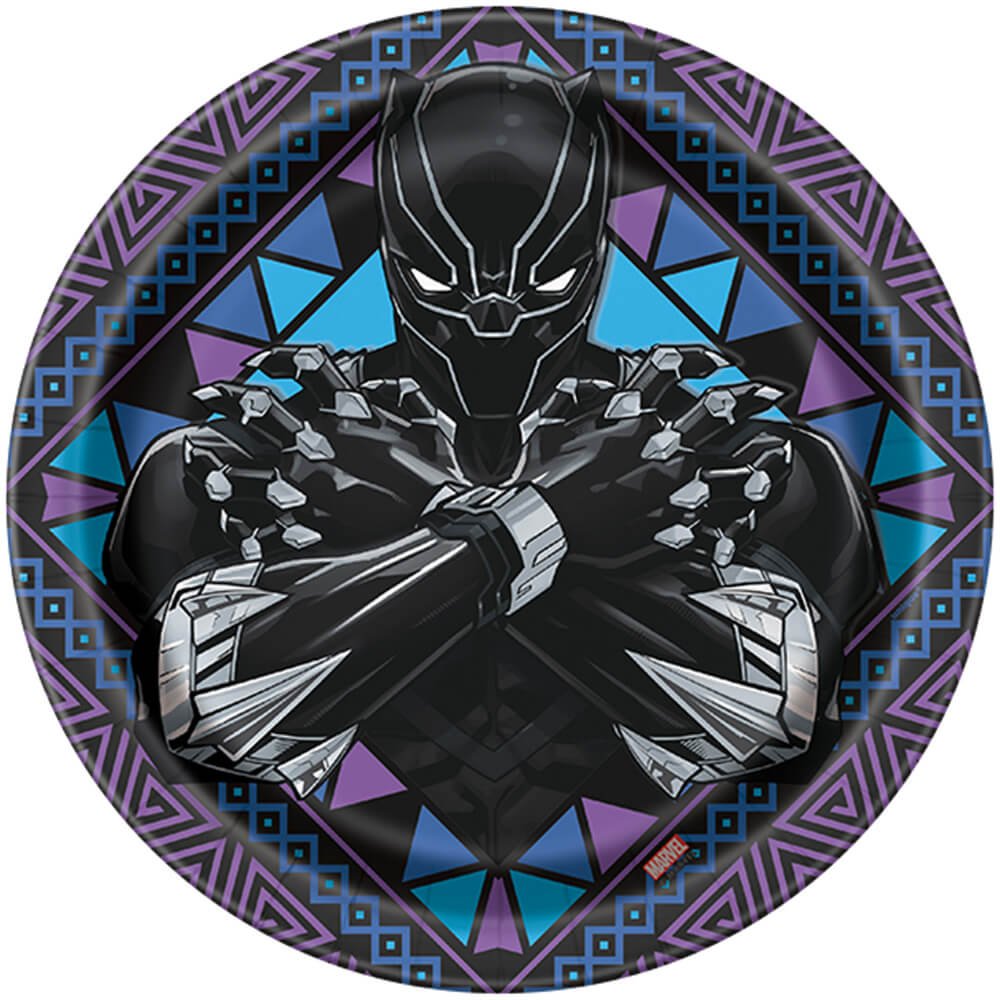 Black Panther Dinner Plates 8 Pack