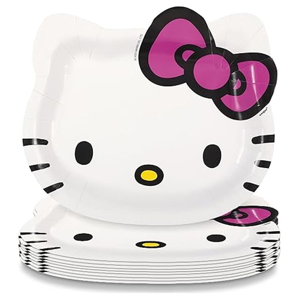 Hello Kitty Dinner Plates 8 Pack