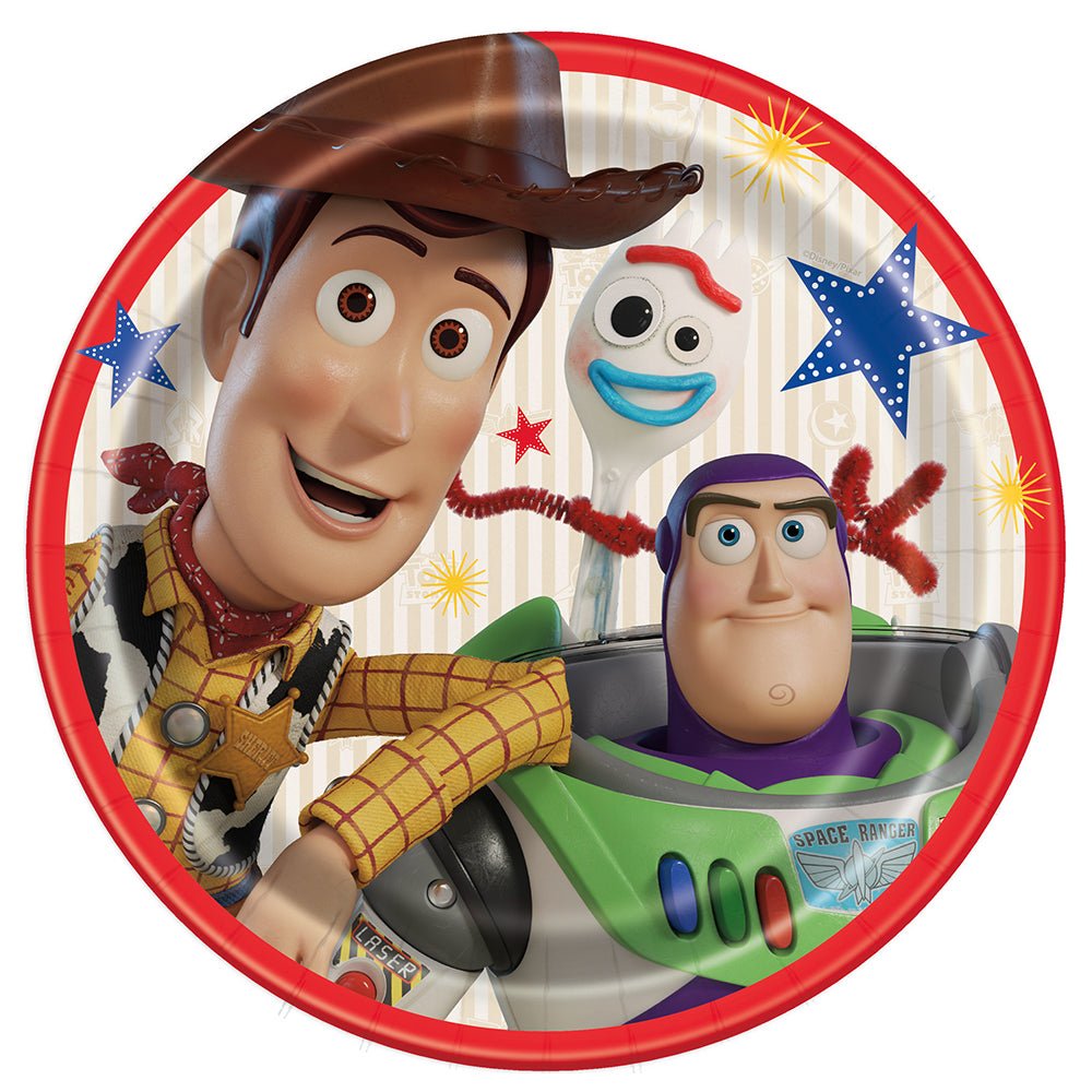 Toy Story 4 Dinner Plates 8 Pack