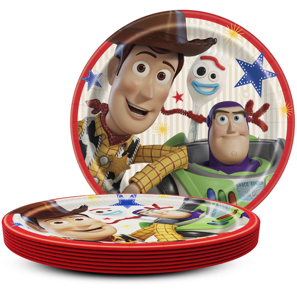 Toy Story 4 Dinner Plates 8 Pack