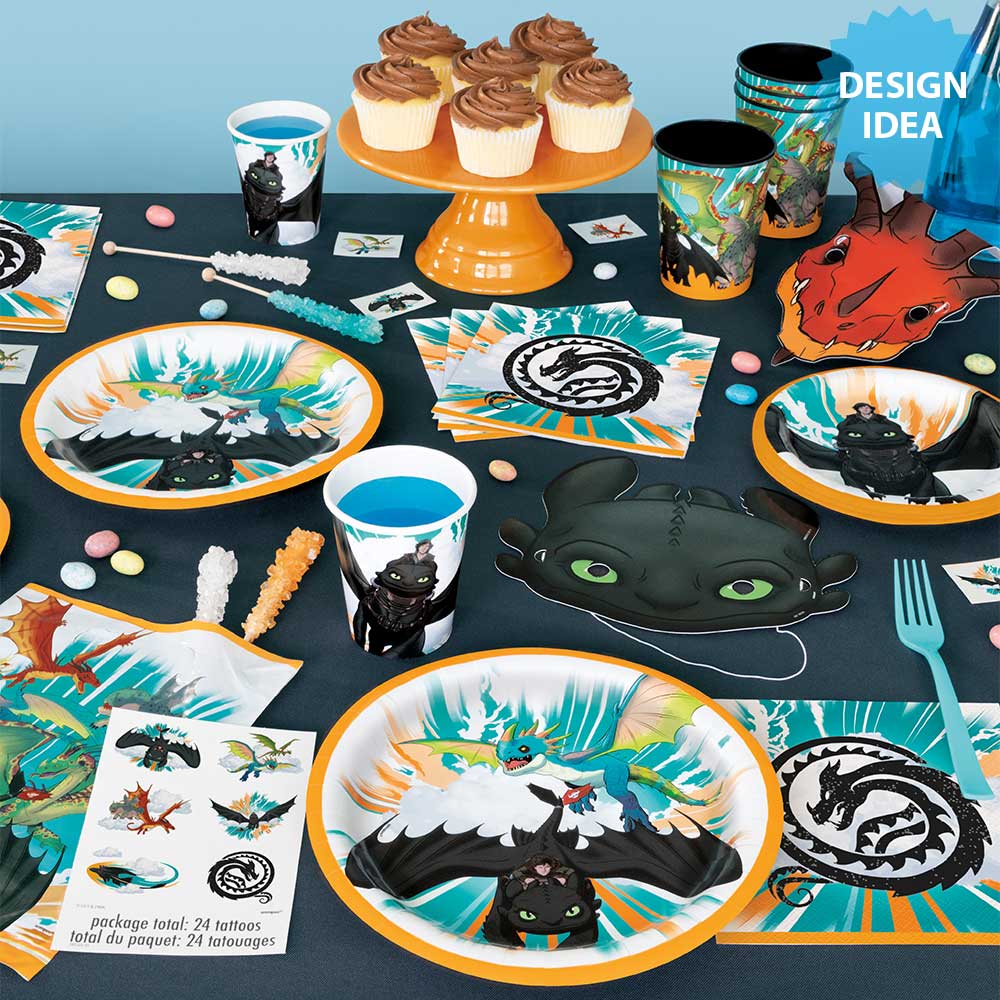 How to Train Your Dragon Paper Cups 8 Pack