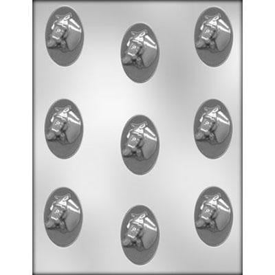 Horsehead Mint Candy plastic Mold makes 9 - Derby