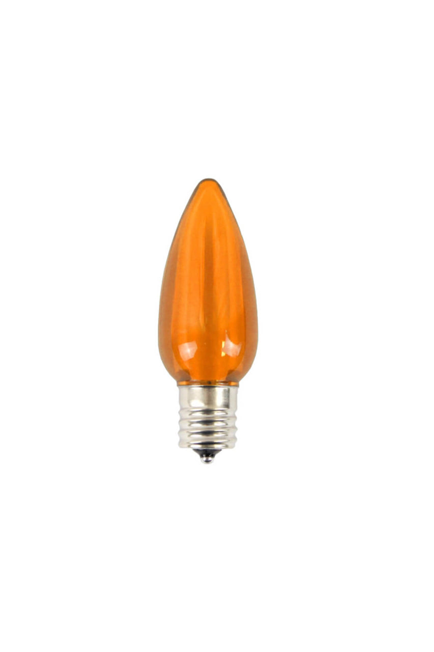 C9 Wonderful LED SMD Bulb (25 bulbs/bag) - Smooth, Orange