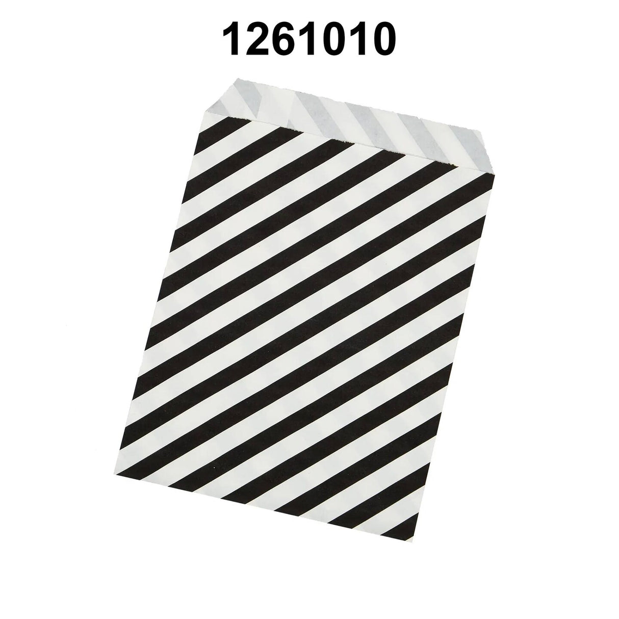Diagonal Stripes Shopping Merchandise Bags 8 1/2" x 11"