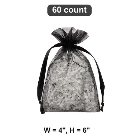 4" x 6" Organza Bag Great for Wedding Favors
