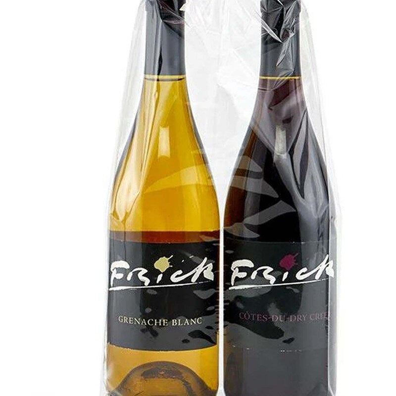 Clear Bottle Bag 6 1/2'' x 2 1/2'' x 18''