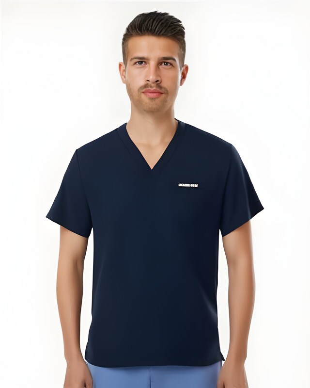 Jaanuu® Platt 3 Pocket Scrub V-Neck Top