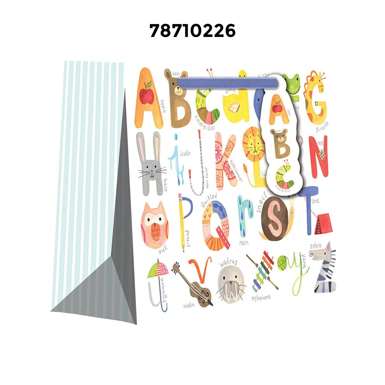 Patterned Gift Bags 10" X 5" X 12 1/2" Strong Eco-Friendly Gift Bags