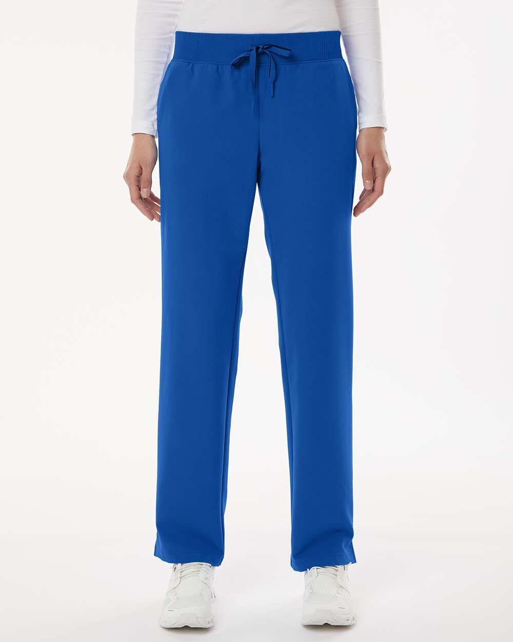 Jaanuu® Women's Xenos Essential Knit Waist Scrub Pants Petite Sizes