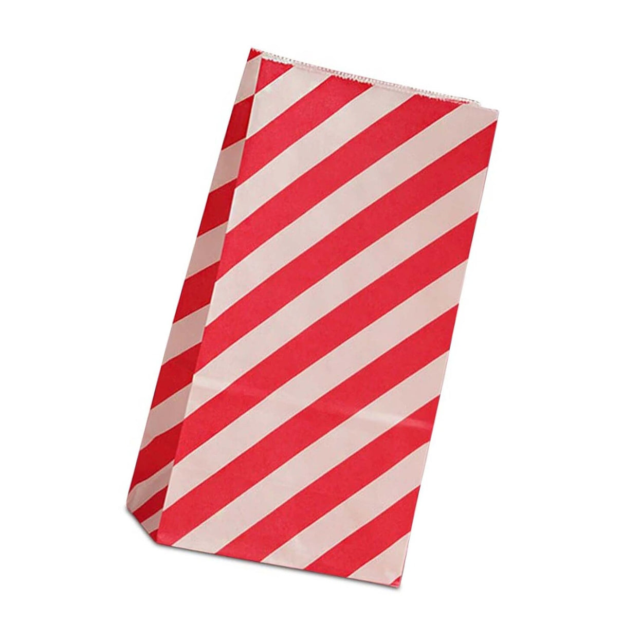 Diagonal Stripe Patterned SOS Bags 3 5/8'' x 2 1/4'' x 7''