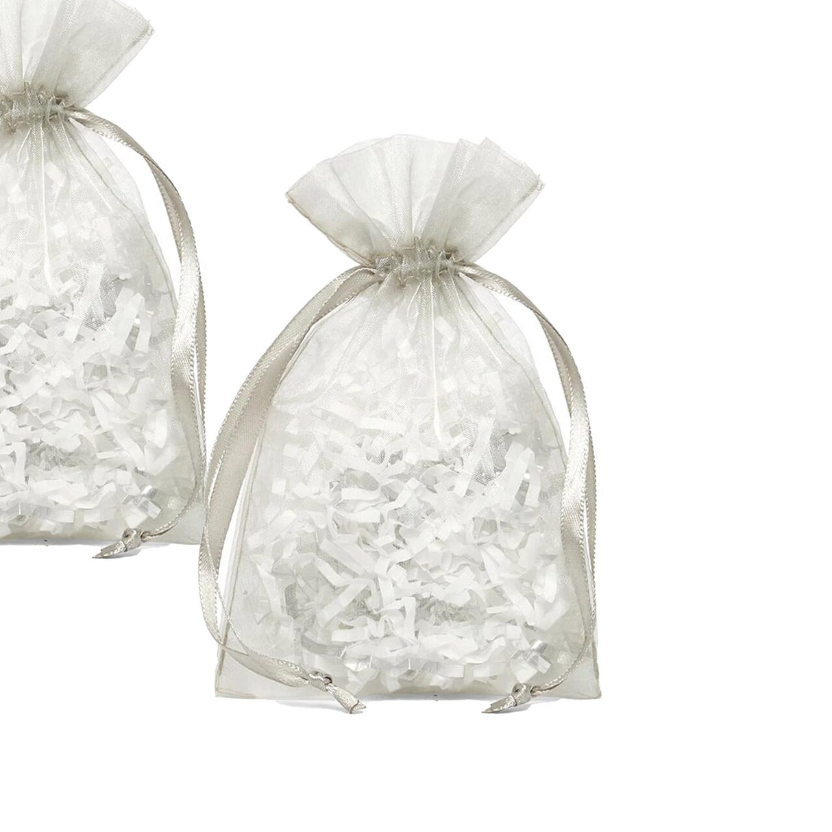 Elegant 2” x 3” Organza Bags Ideal for Gifts