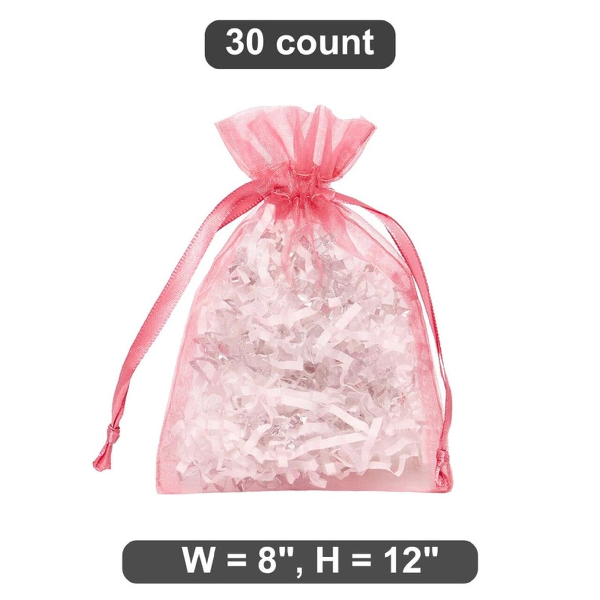 8" x 12" Organza Bag Perfect for Jewelry and Accessories