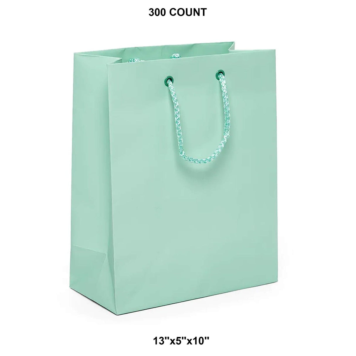 Stylish Matte Euro Tote 13" x 5" x 10"