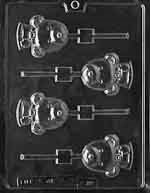 Shamrock Bear Lolly Chocolate Mold