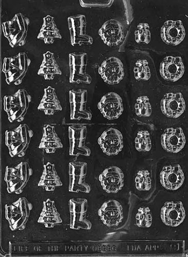Christmas Minis Chocolate Mold - LPC081