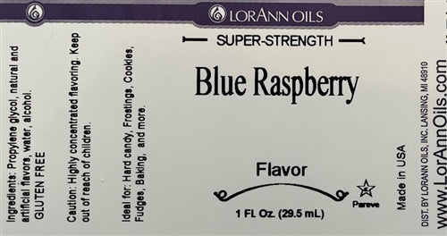 Blue Raspberry Flavoring - 1 Ounce