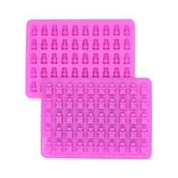 Silicone Gummy Bear Molds - 2 Pack