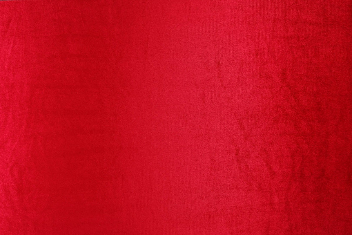Velvet Stretch Knit Fabric Solid