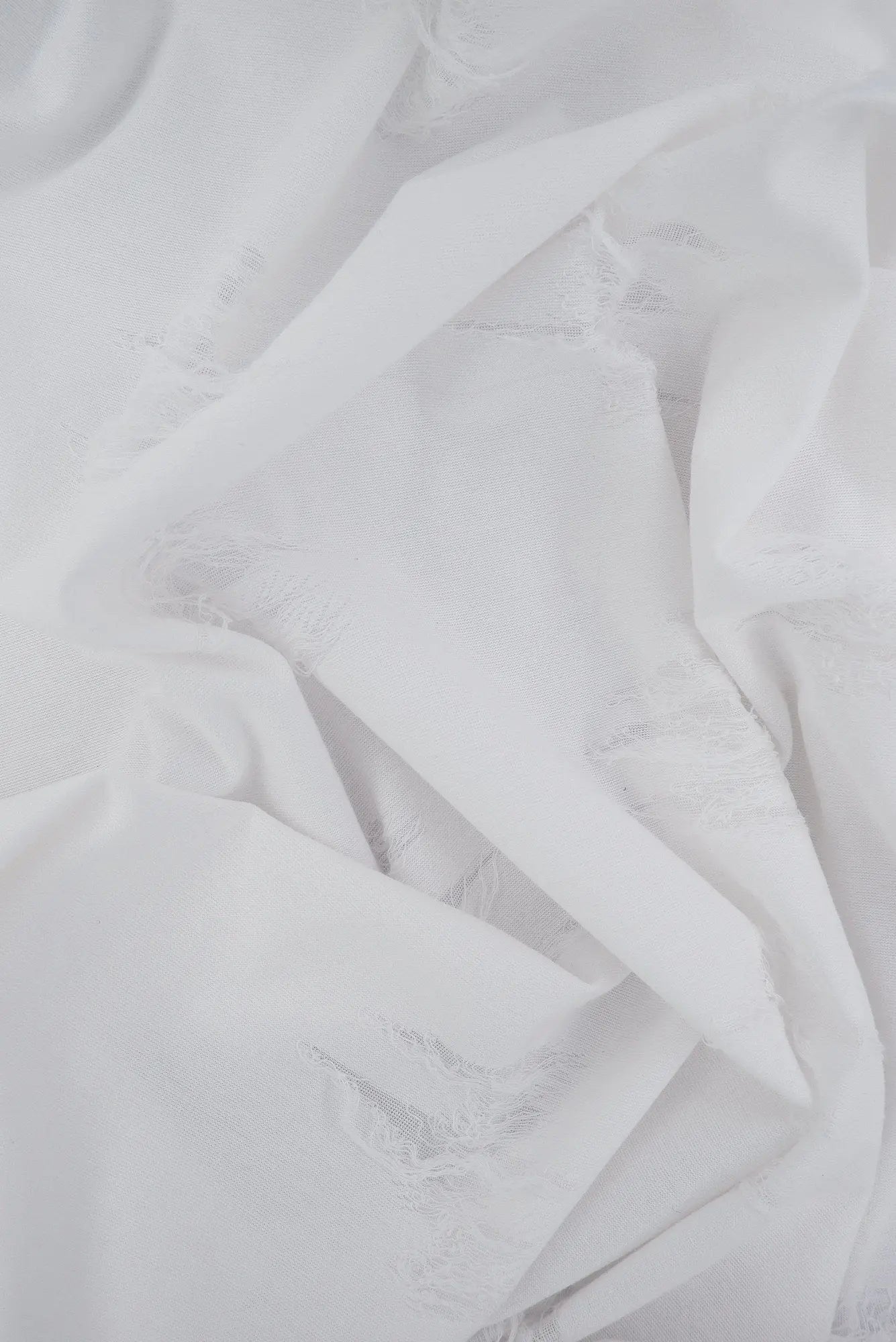 1 Yard Distressed Solid Jacquard Knit Fabric Double Knit Stretch 63/65 Inches Wide