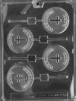 Baby's Christening Lolly Chocolate Mold