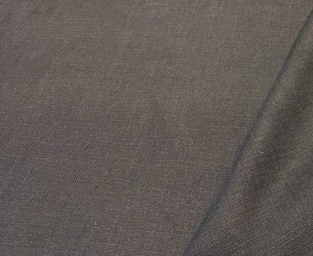 Libeco Belgian Tailored Linen Sanfor Airo Pine Linen Fabric - Pine, 54" Width (1 Yard)