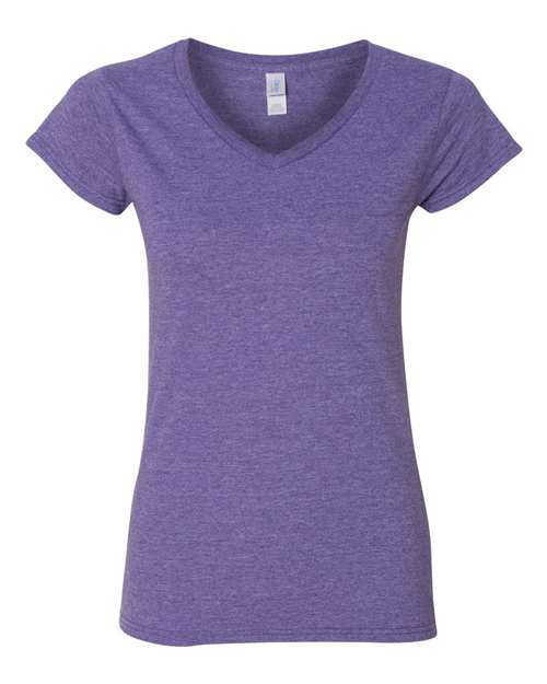 Gildan® Softstyle Short Sleeve Women’s V-Neck T-Shirt