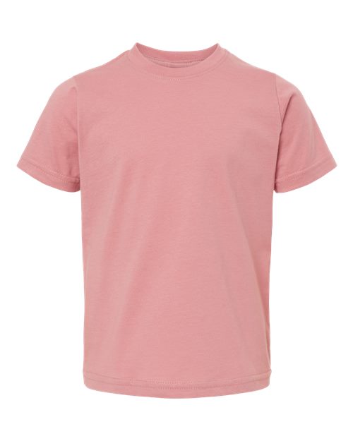 RADYAN® Toddler Crewneck Short Sleeve Fine Jersey Tee